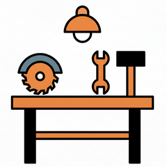 Tables and Work stations