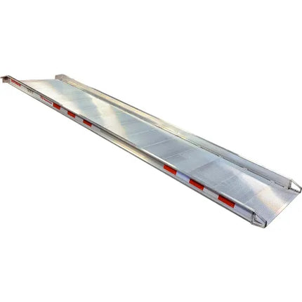 Aluminum Defender Walk Ramp 39"W x 14'L - 4000 Lb. Capacity