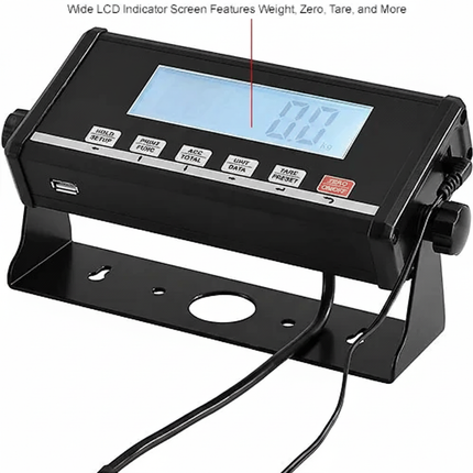 Portable Digital Drum Scale with LED Indicator - 5,000 lb Capacity