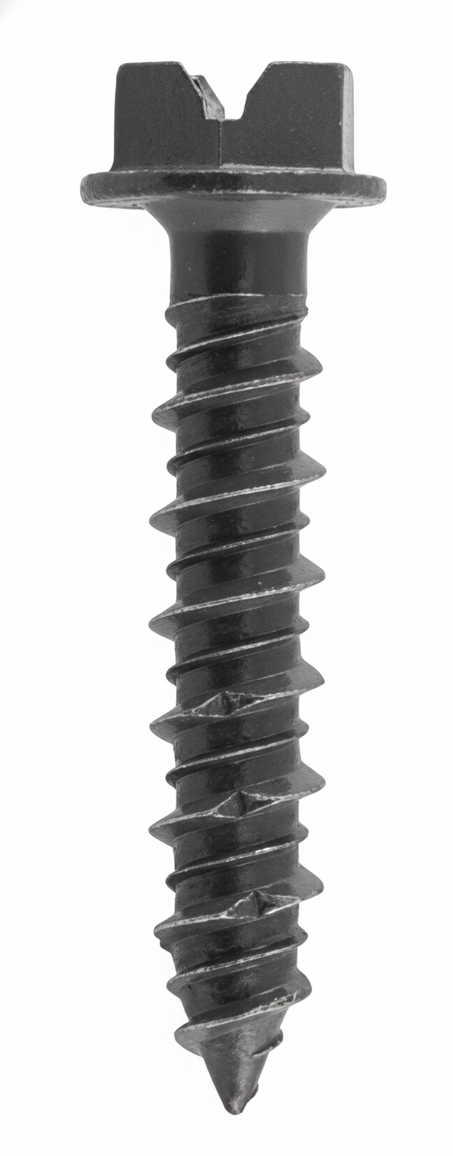 Self-Tapping Concrete Screw Anchor - 3/16" x 3-3/4" Hex Washer (500 Pack)