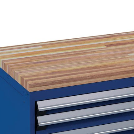 Heavy-Duty Double Mobile Modular Drawer Cabinet - 10 Drawers, 60"W x 27"D x 45-1/2"H