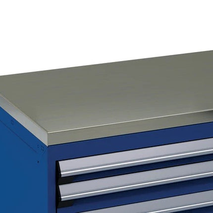 Heavy-Duty Double Mobile Modular Drawer Cabinet - 10 Drawers, 60"W x 27"D x 45-1/2"H