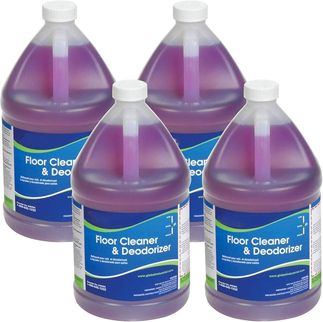 Industrial Floor Cleaner & Deodorizer - 1 Gallon, 4/Case