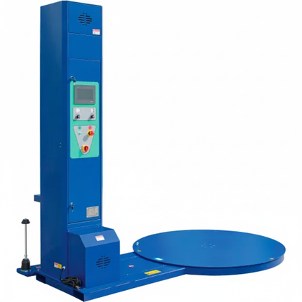 Semi-Automatic Stretch Wrap Machine - 83" Wrap Height