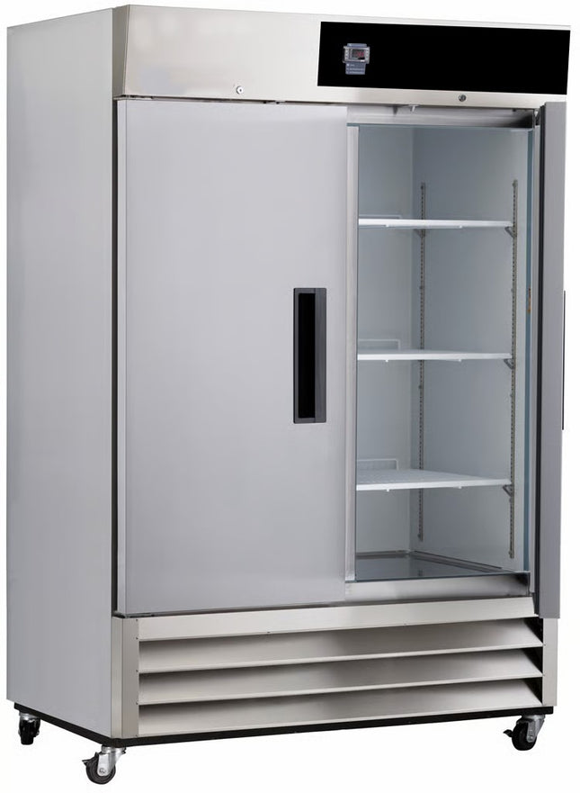 Premier Laboratory Refrigerator - 49 Cu. Ft. Stainless Steel Double Door